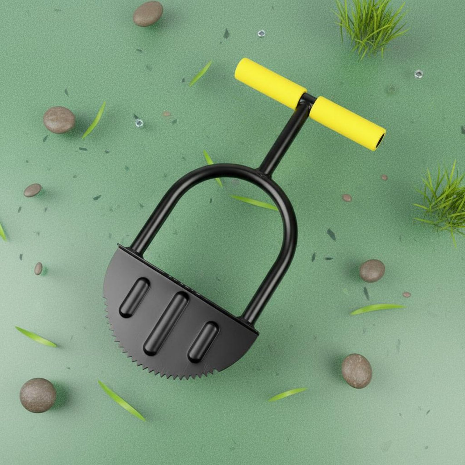 Gardening Tools Uses - Half Moon Edger Wide Foot Pedal