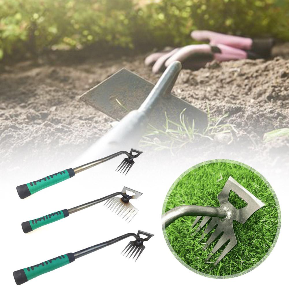 Gardening Tools To Remove Grass - 2 In 1 Garden Rake Manual