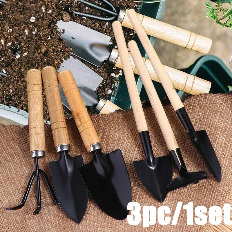 Gardening Tools Spade - 3PC/1Set Mini Gardening Tools Set Portable