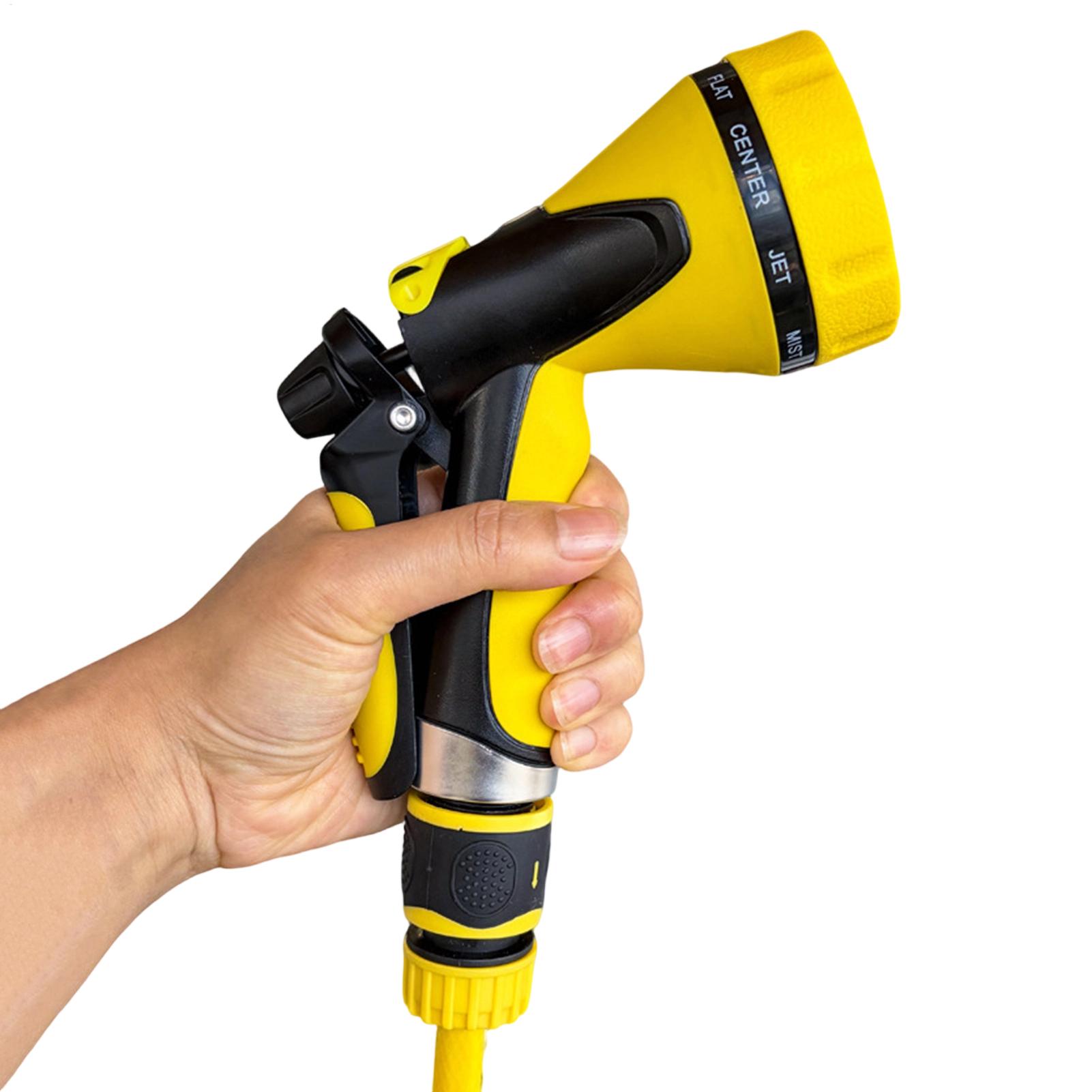 Garden Hose Nozzle - 10 Pattern Multi Function Garden Hose