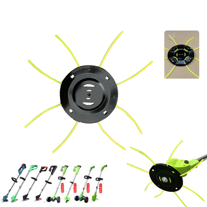 Gardening Tools Grass Cutter - Steel Lawn Mower Head Free 4