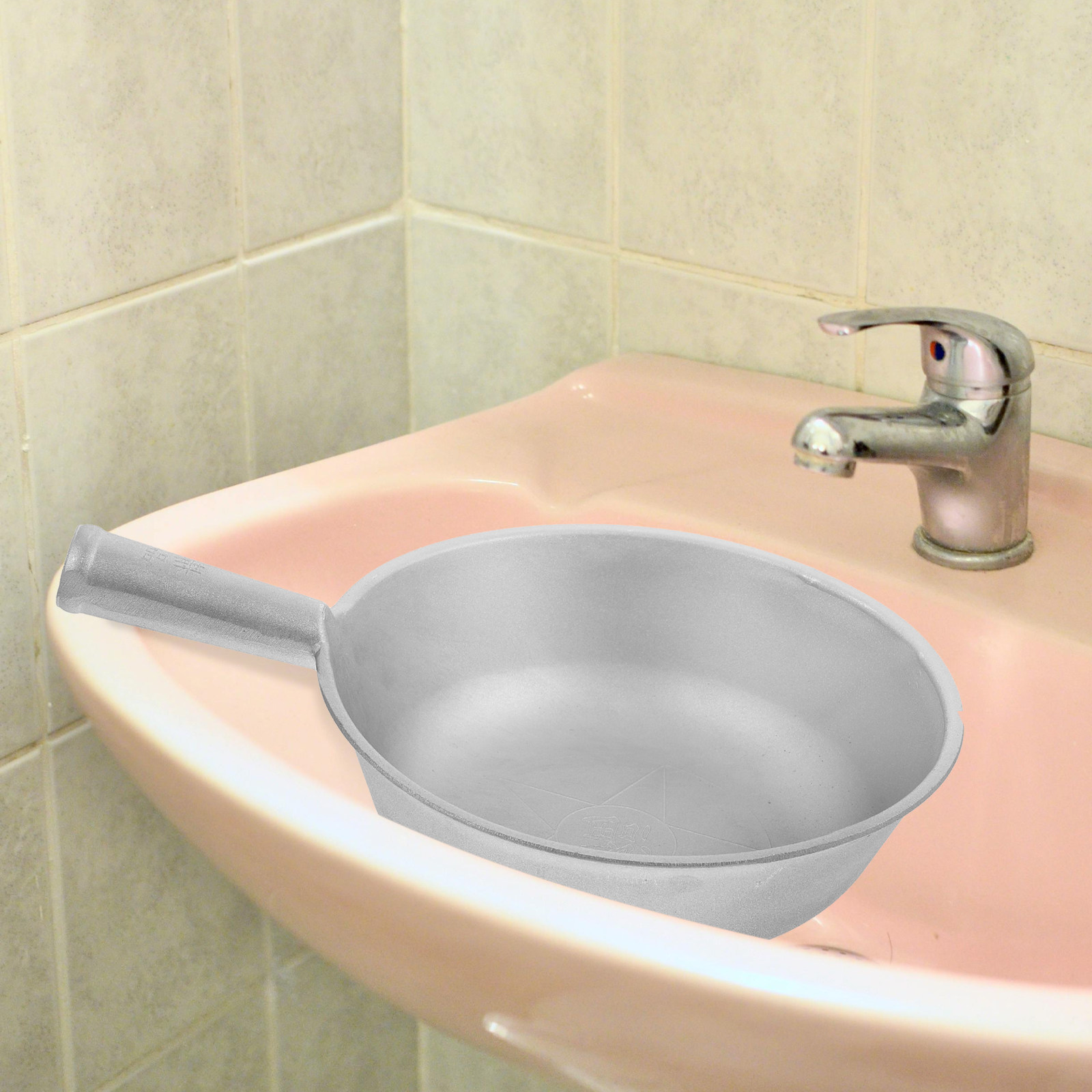 Gardening Tools And Uses - Thickened Water Ladle Aluminum Short Handle