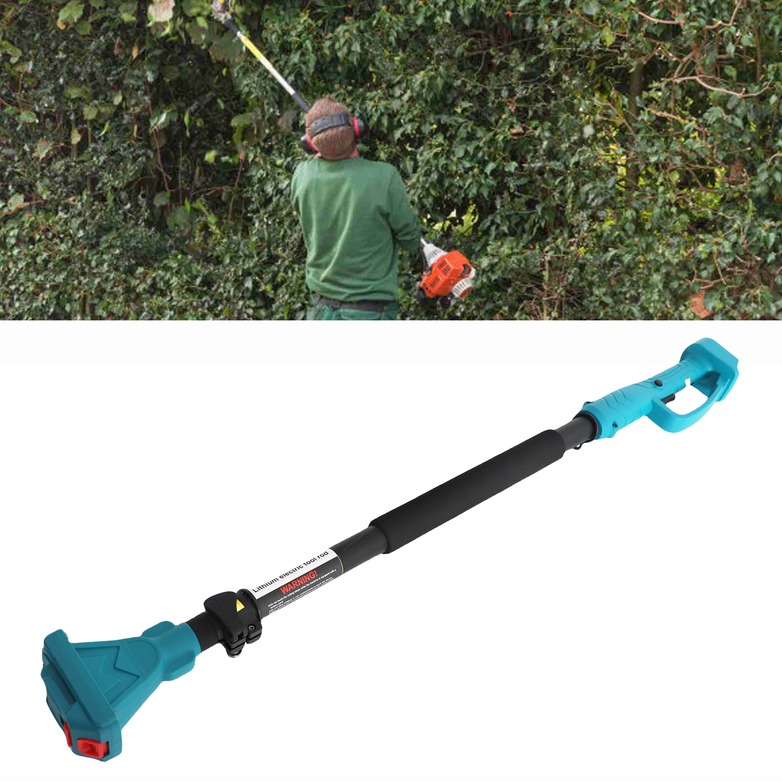 Gardening Tools Spade - Tree Pruner Telescopic Pole Rotating Head