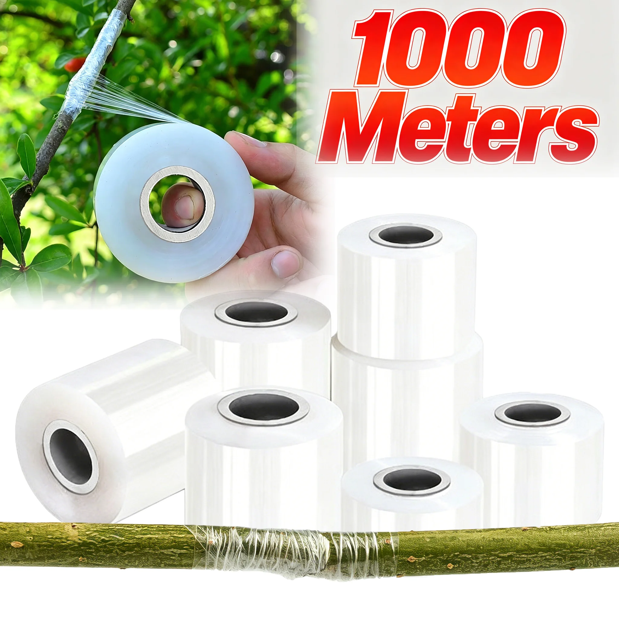 Grafting Tape - Self-adhesive PE Grafting Tape Roll Film