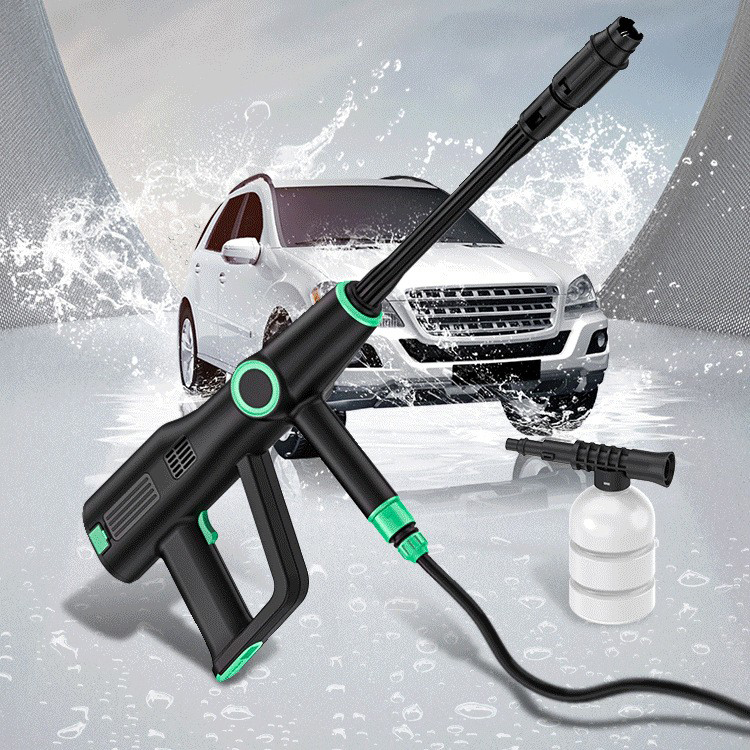 Garden Hose Nozzle - Portable High Pressure Water Gun For