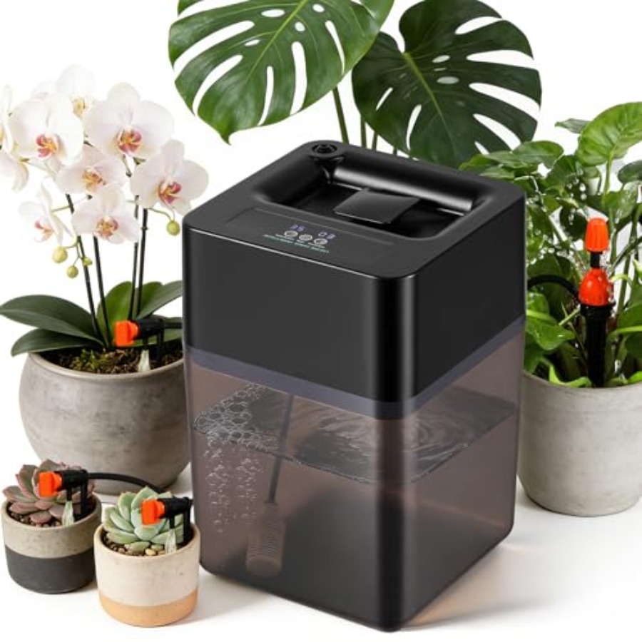 Automatic Plant Waterer - Automatic Indoor Plant Waterer with 3.2-Gallon