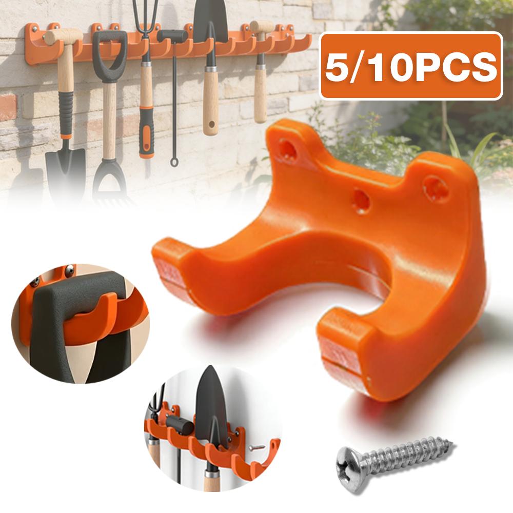 Gardening Tools Screwfix - 5/10Pcs Space-saving Gardening Tool Hanger, Screw