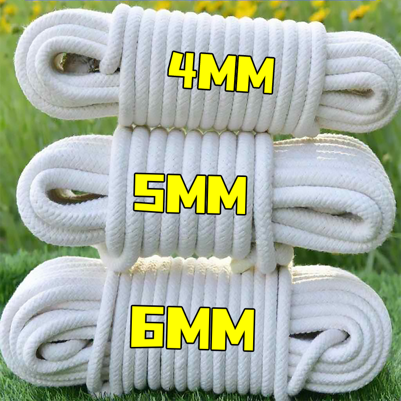 Root Watering Spike - 4/5/6mm Self-Watering Cotton Ropes Plant Flower