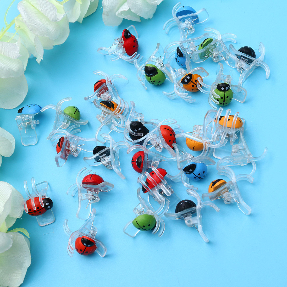 Gardening Tools And Uses - 30Pcs Orchid Clips 6 Colors Multi