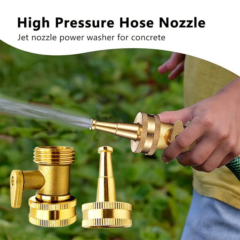 2pcs/set Brass Garden Hose Noz - Garden Hose Nozzle ulasan dan harga