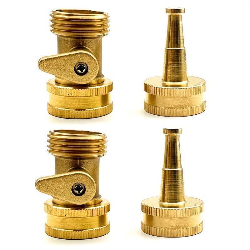 2pcs/set Brass Garden Hose Noz - Garden Hose Nozzle ulasan dan harga