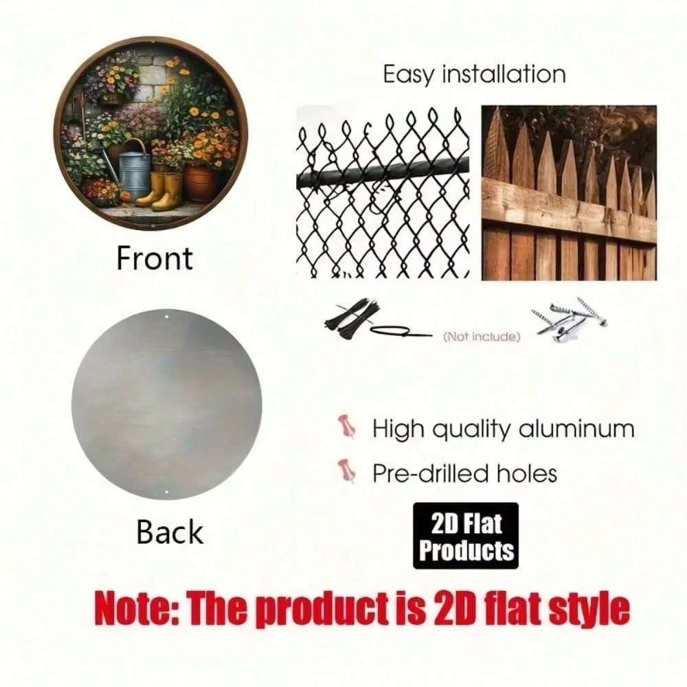 Vintage Farmhouse Metal Wall A - Gardening Tools Vintage ulasan dan harga