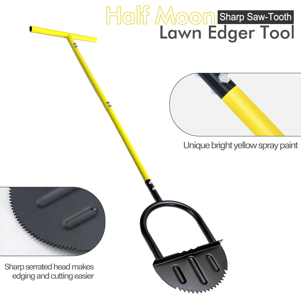 Manual Steel Edger Lawn Shovel - Gardening Tools Spade ulasan dan harga