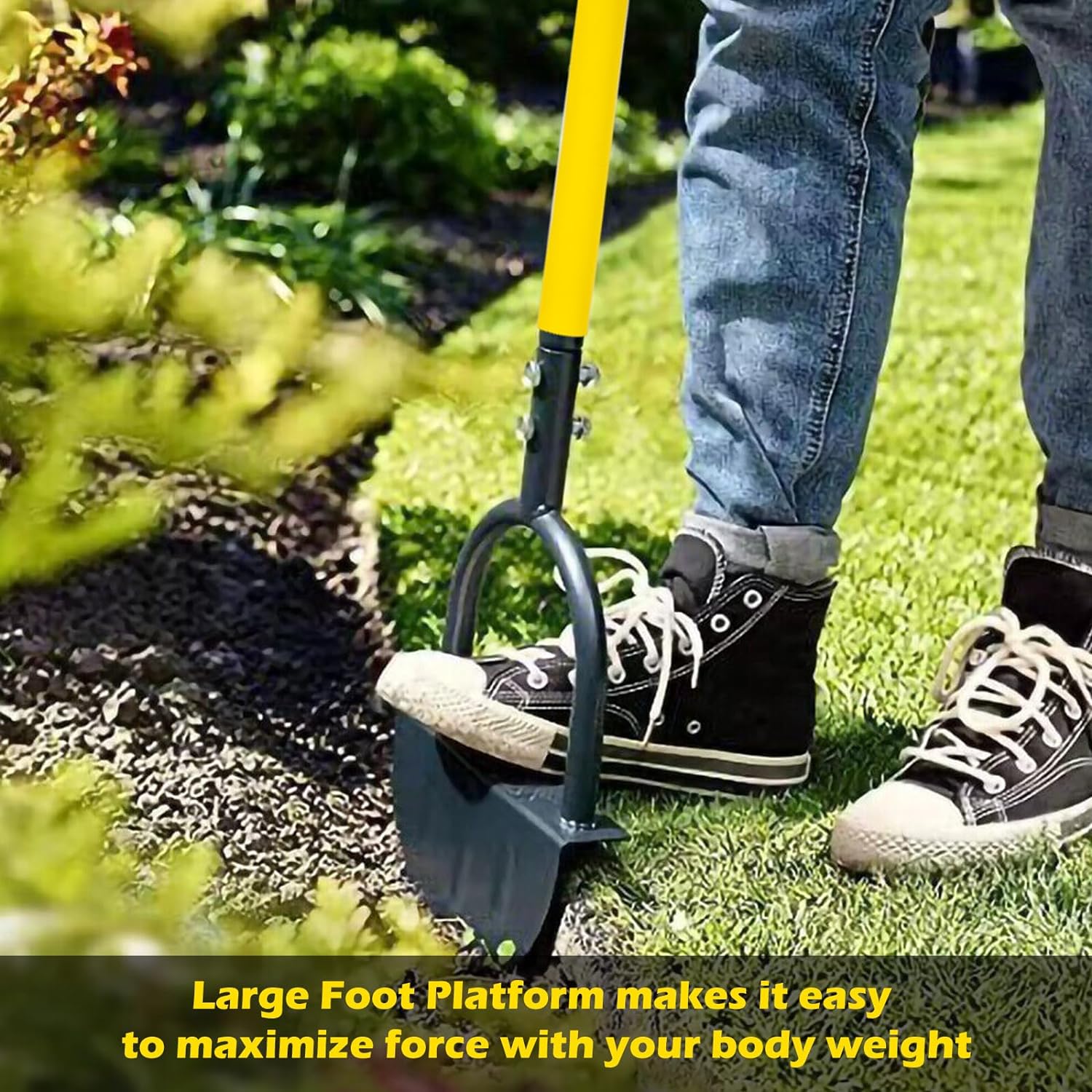Manual Steel Edger Lawn Shovel - Gardening Tools Spade ulasan dan harga