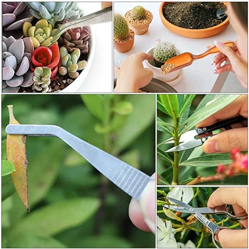 13Pcs Garden Planter Kit DIY S - Gardening Tools Spade ulasan dan harga