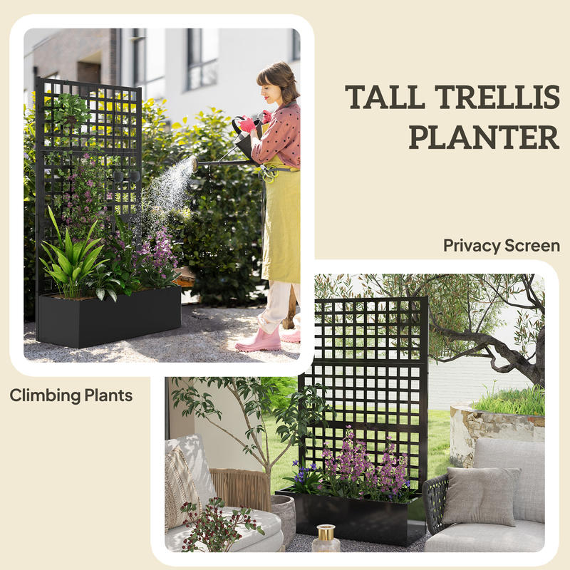 Outsunny Galvanized Raised Gar - Raised Bed Planter Box ulasan dan harga