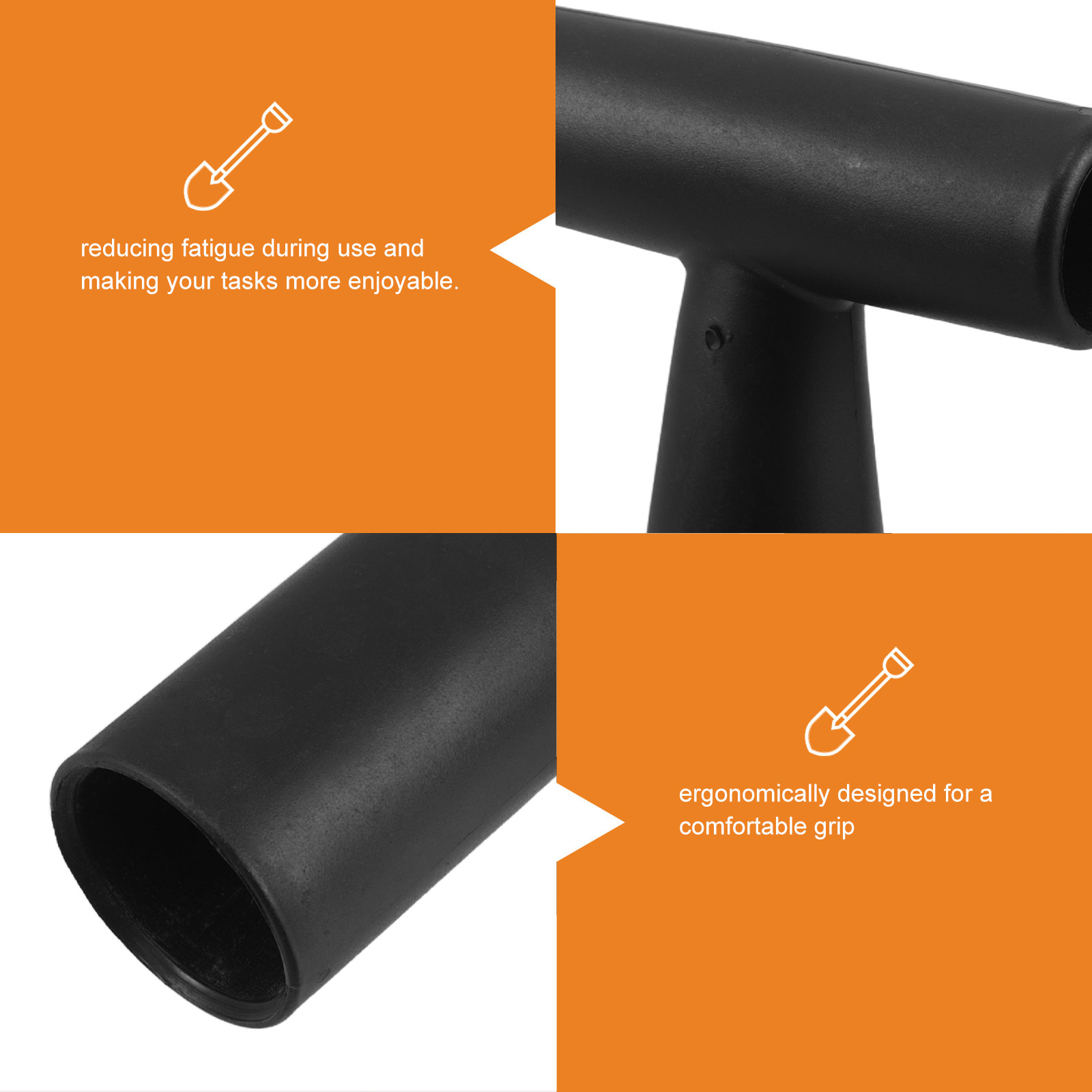 3Pcs T-Shaped Shovel Handle Re - Gardening Tools Spade ulasan dan harga