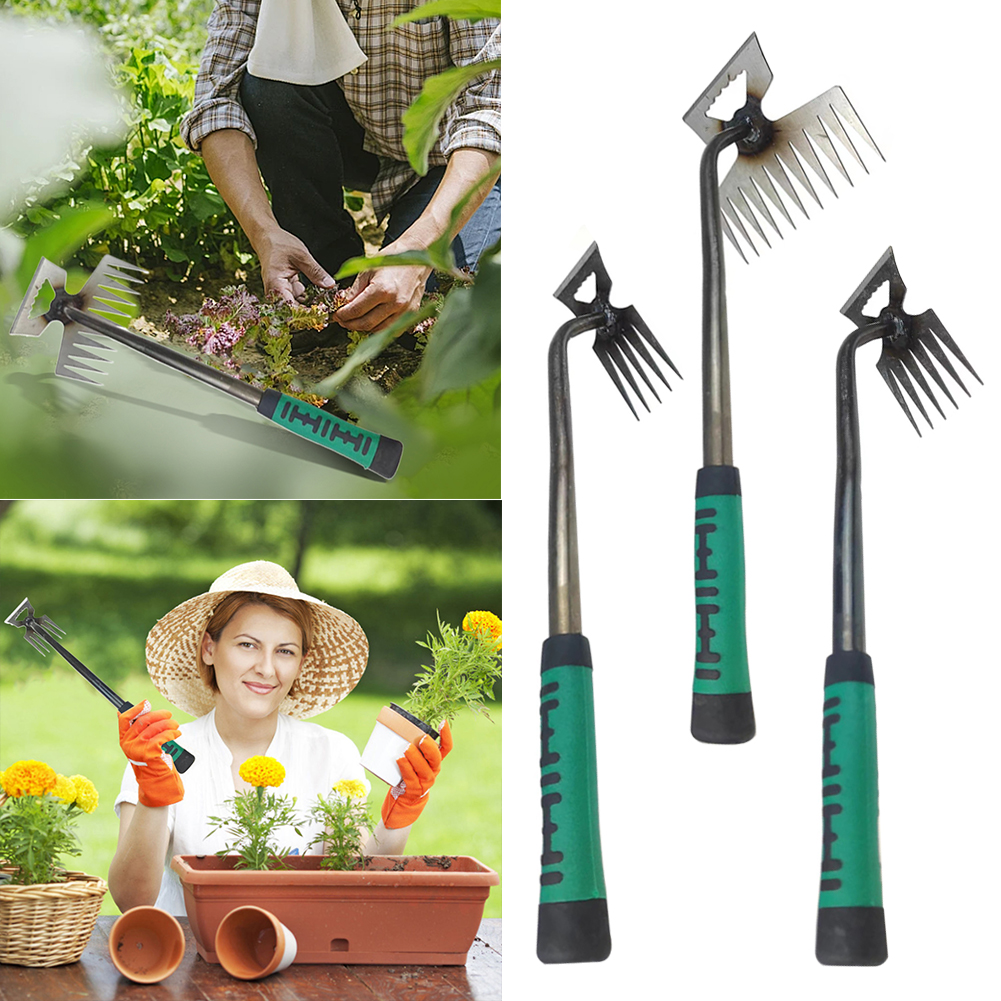 5/6/11 Tines Gardening Hand We - Gardening Tools To Remove Grass ulasan dan harga