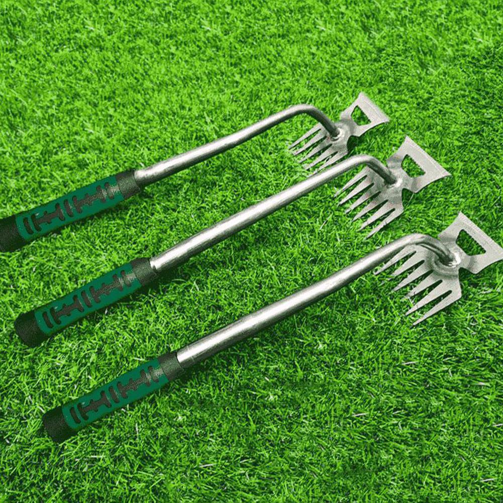 2 In 1 Garden Rake Manual Weed - Gardening Tools To Remove Grass ulasan dan harga