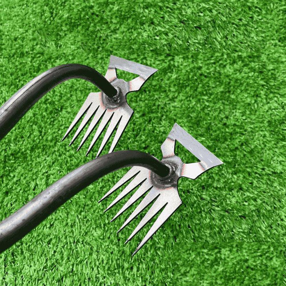 2 In 1 Garden Rake Manual Weed - Gardening Tools To Remove Grass ulasan dan harga
