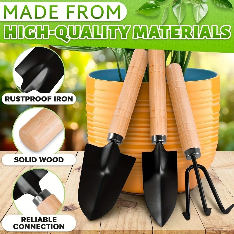 3PC/1Set Mini Gardening Tools  - Gardening Tools Spade ulasan dan harga
