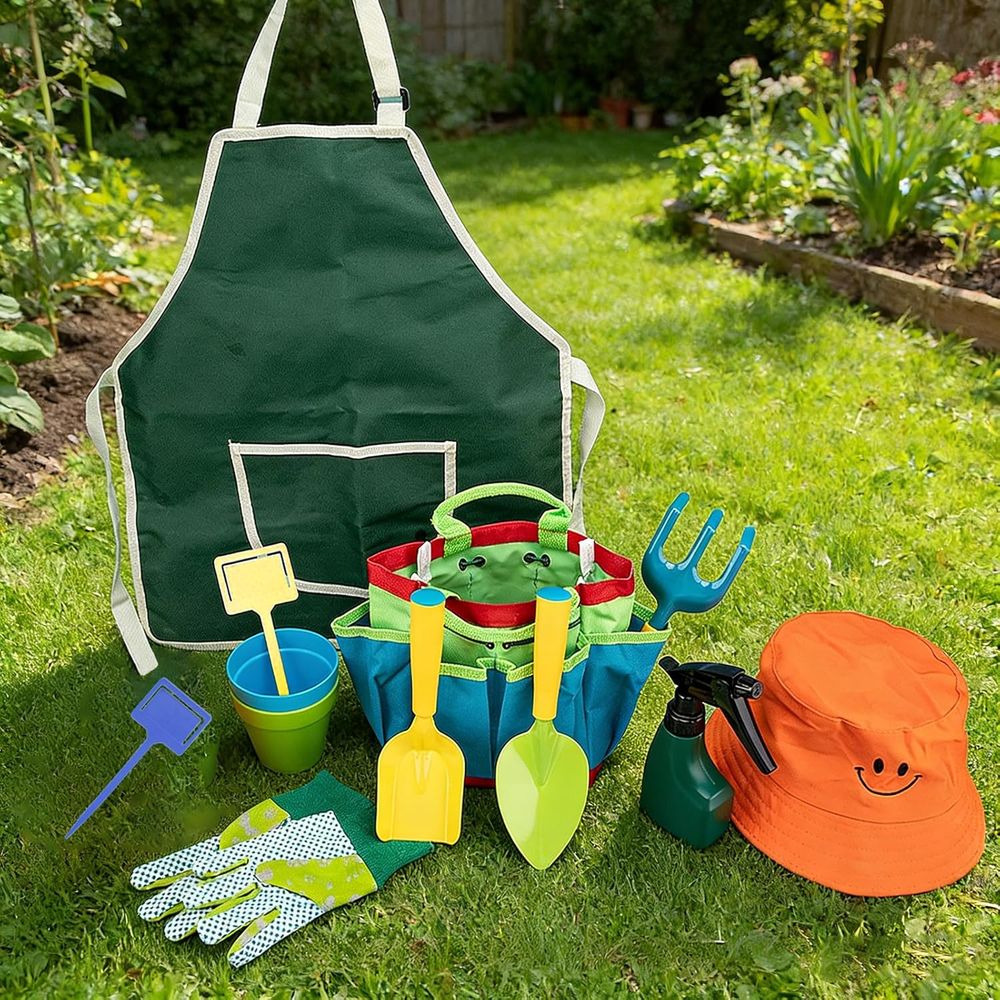 Children's Pink Metal Wheelbar - Gardening Tools Gloves ulasan dan harga