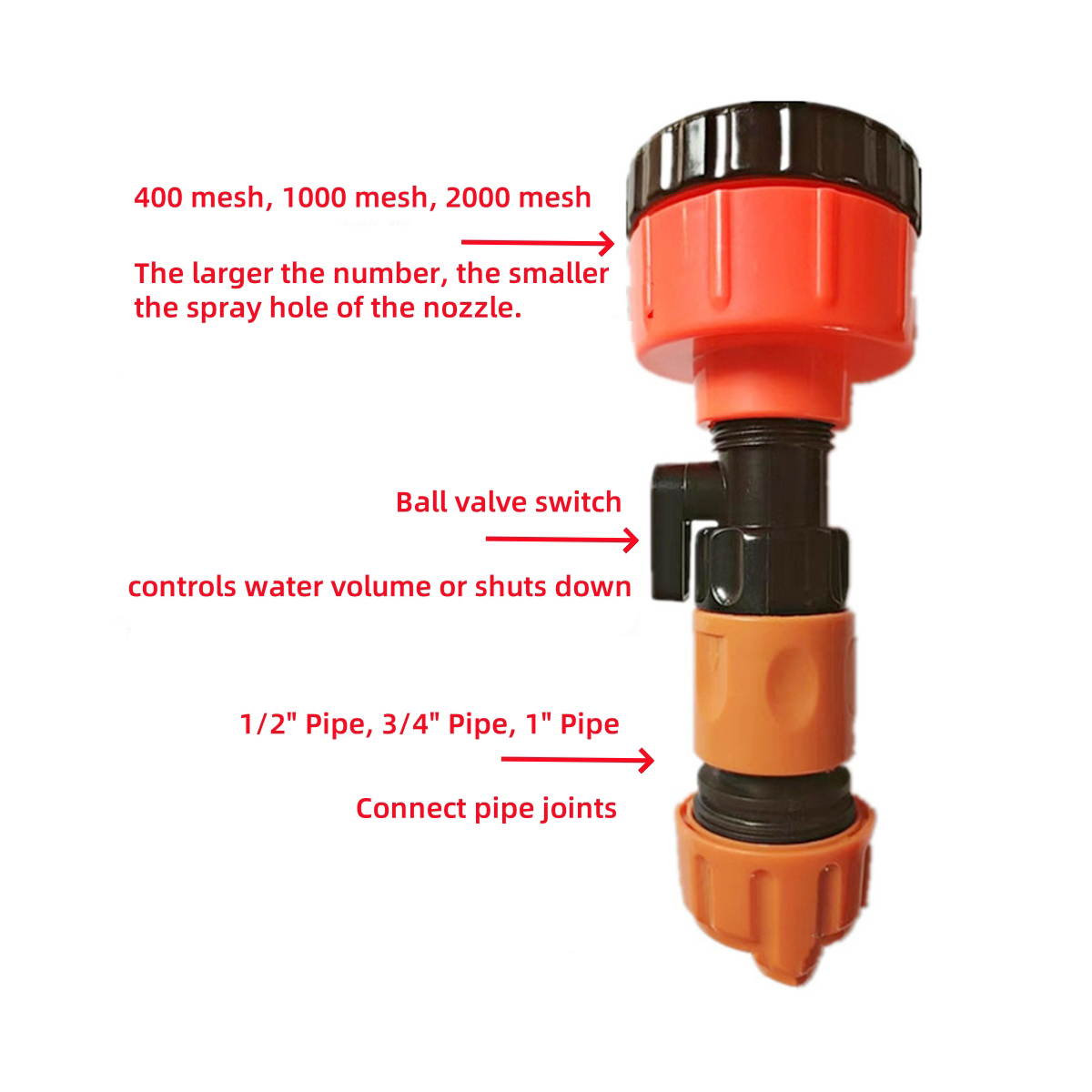 Durable Garden Sprinkler Head  - Garden Hose Nozzle ulasan dan harga