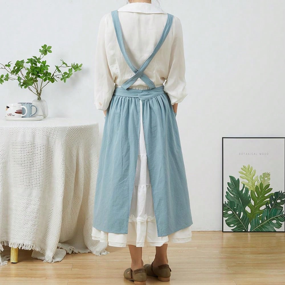 Brief Nordic Wind Pleated Skir - Gardening Tools Vintage ulasan dan harga