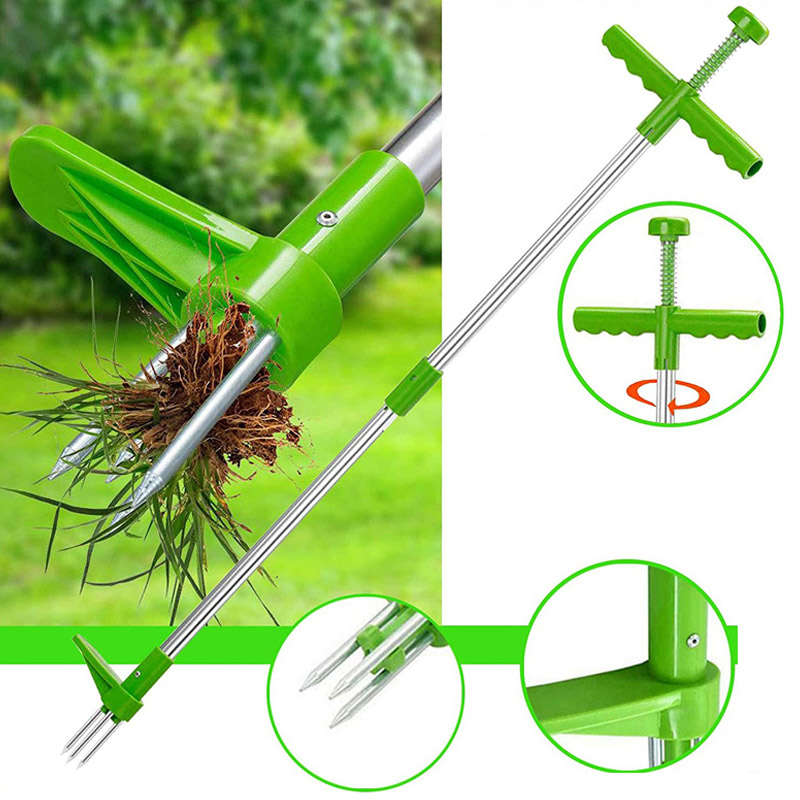 Portable Long Handle Weed Remo - Gardening Tools To Remove Grass ulasan dan harga