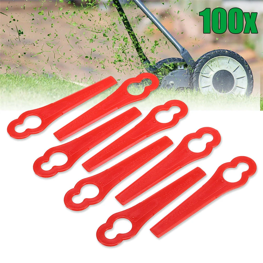 20/60/100/120Pcs Strimmer Blad - Gardening Tools Grass Cutter ulasan dan harga