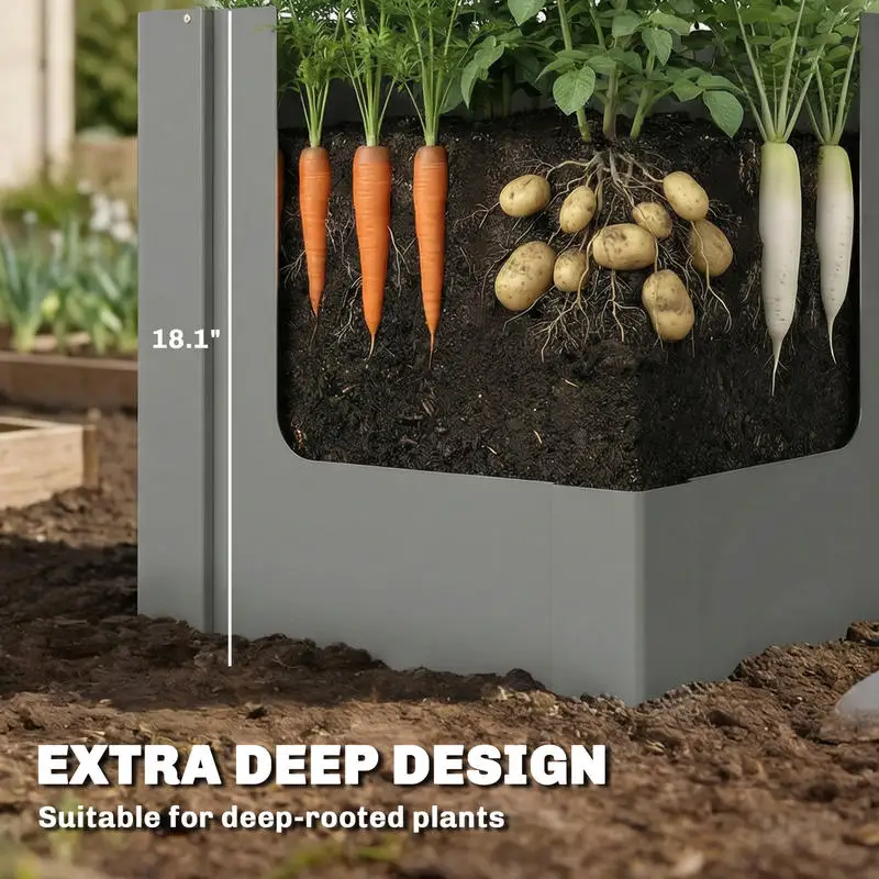 Raised Garden Bed Galvanized P - Raised Bed Planter Box ulasan dan harga