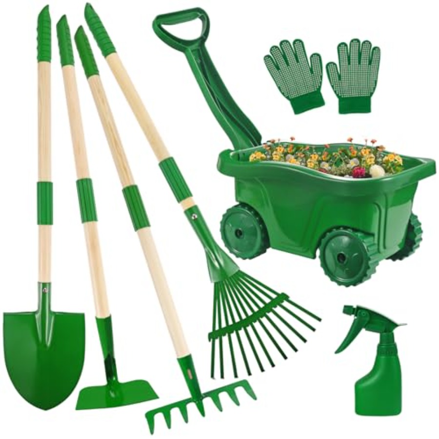 Gardening Tools Set - 7pcs Whe - Gardening Tools Set Gift ulasan dan harga