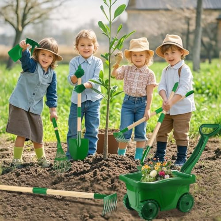 Gardening Tools Set - 7pcs Whe - Gardening Tools Set Gift ulasan dan harga