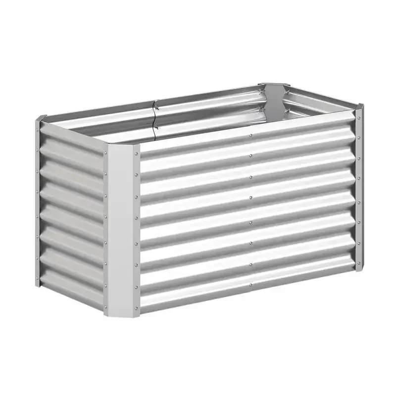 4 x 2 x 2 FT Galvanized Raised - Raised Bed Planter Box ulasan dan harga