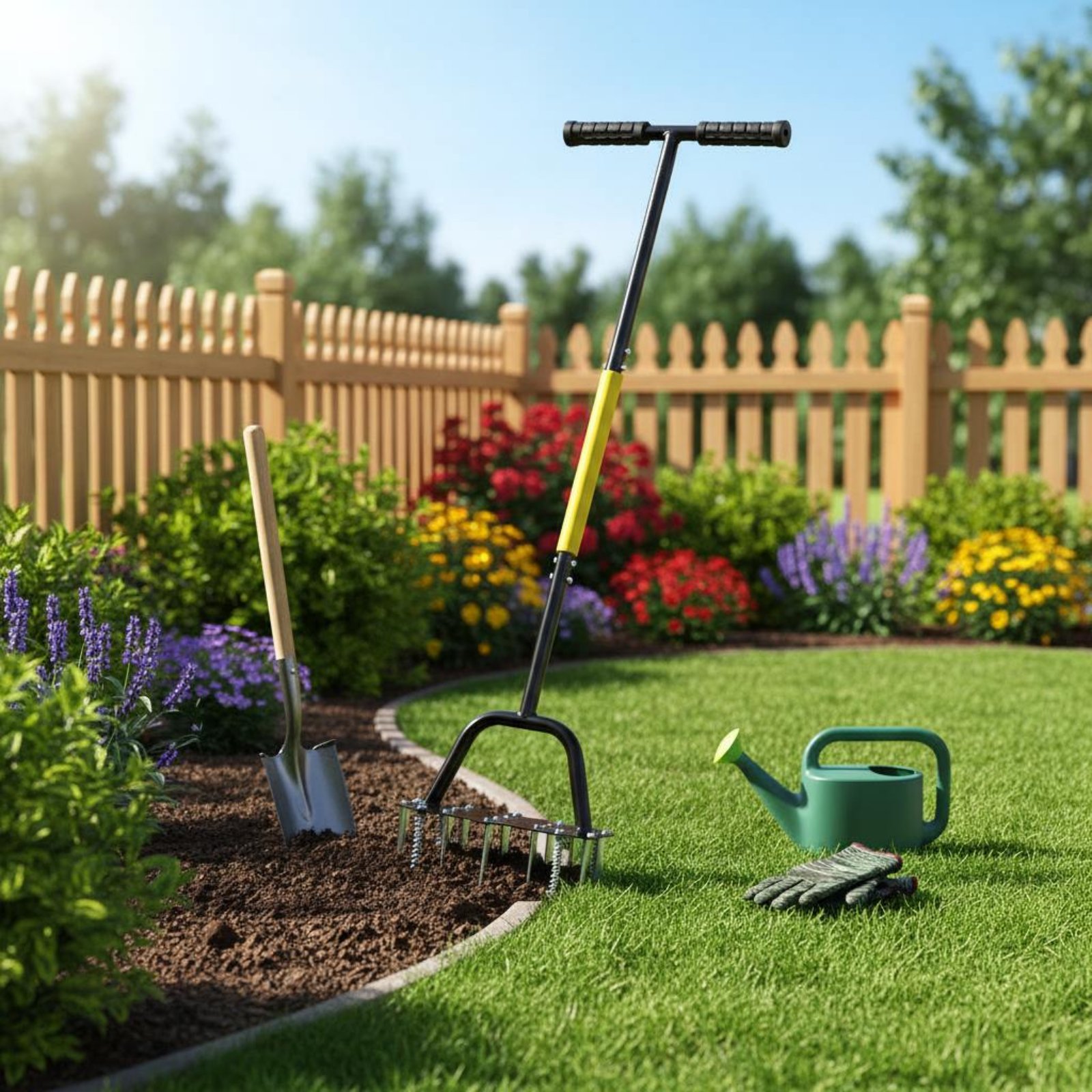 Half Moon Edger Detachable Des - Gardening Tools Spade ulasan dan harga