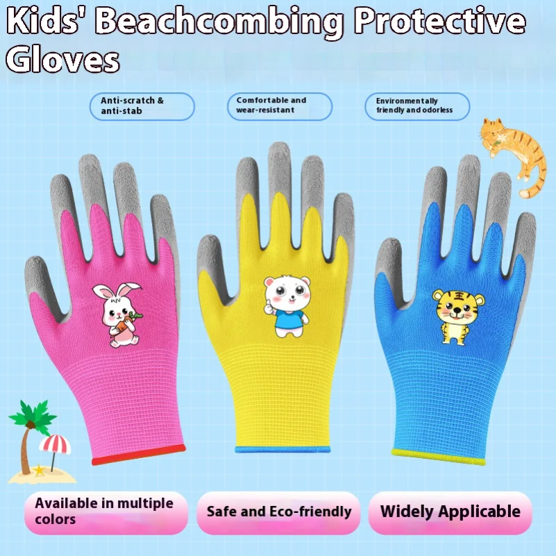Kids Durable Waterproof Garden - Gardening Tools Gloves ulasan dan harga