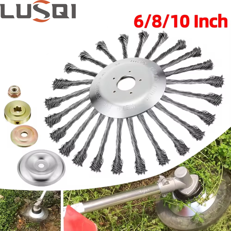 LUSQI 6/8/10 Inch Steel Wire W - Gardening Tools To Remove Grass ulasan dan harga