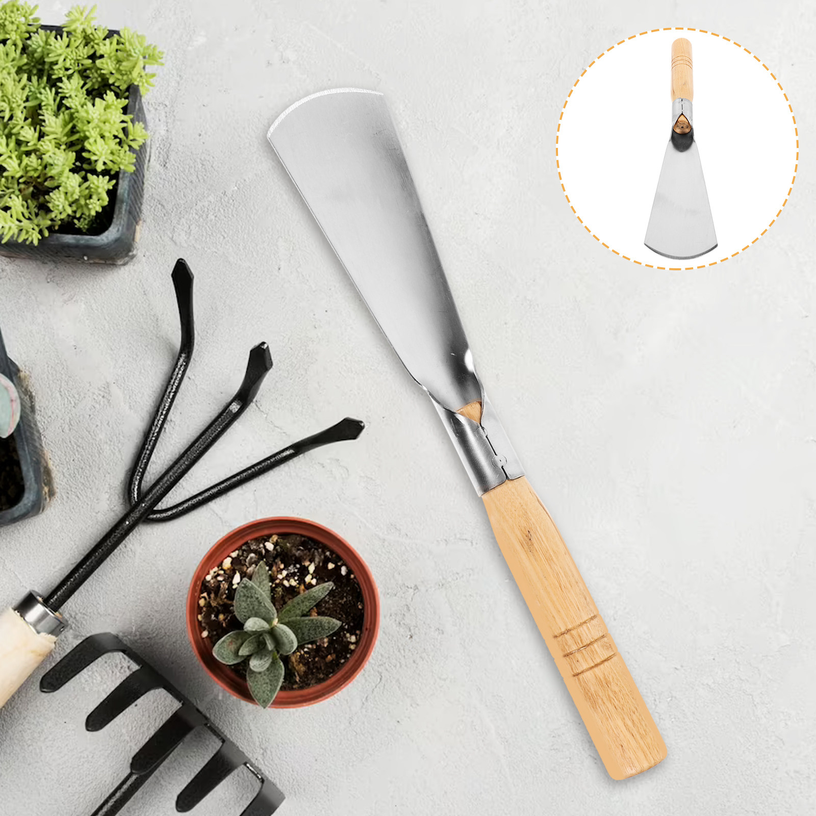 Heavy Duty Garden Trowel with  - Garden Hand Trowel ulasan dan harga