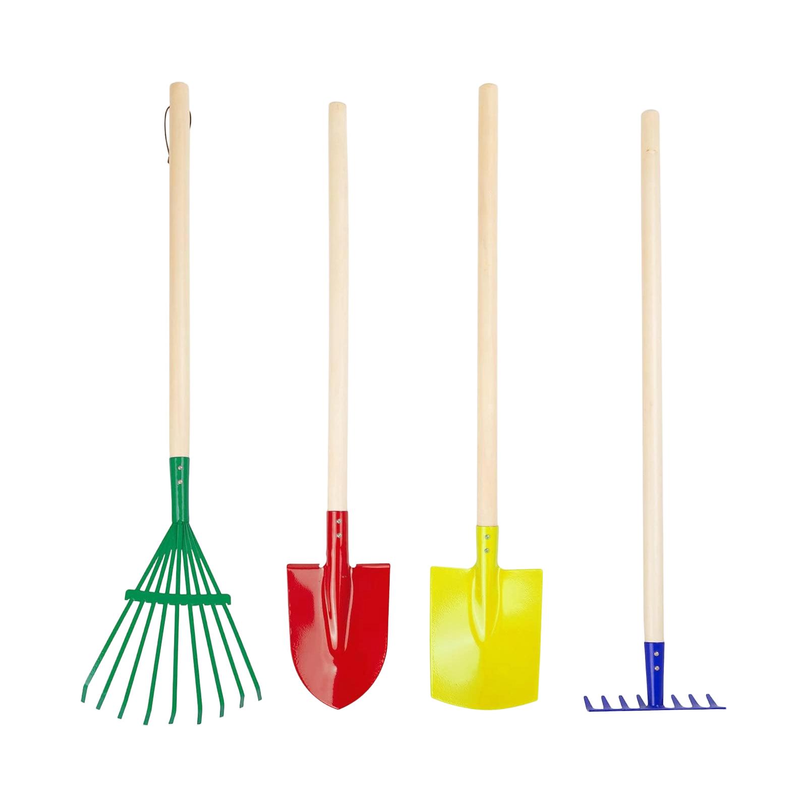 4Pcs Kids Garden Tool Set Meta - Gardening Tools Set Gift ulasan dan harga