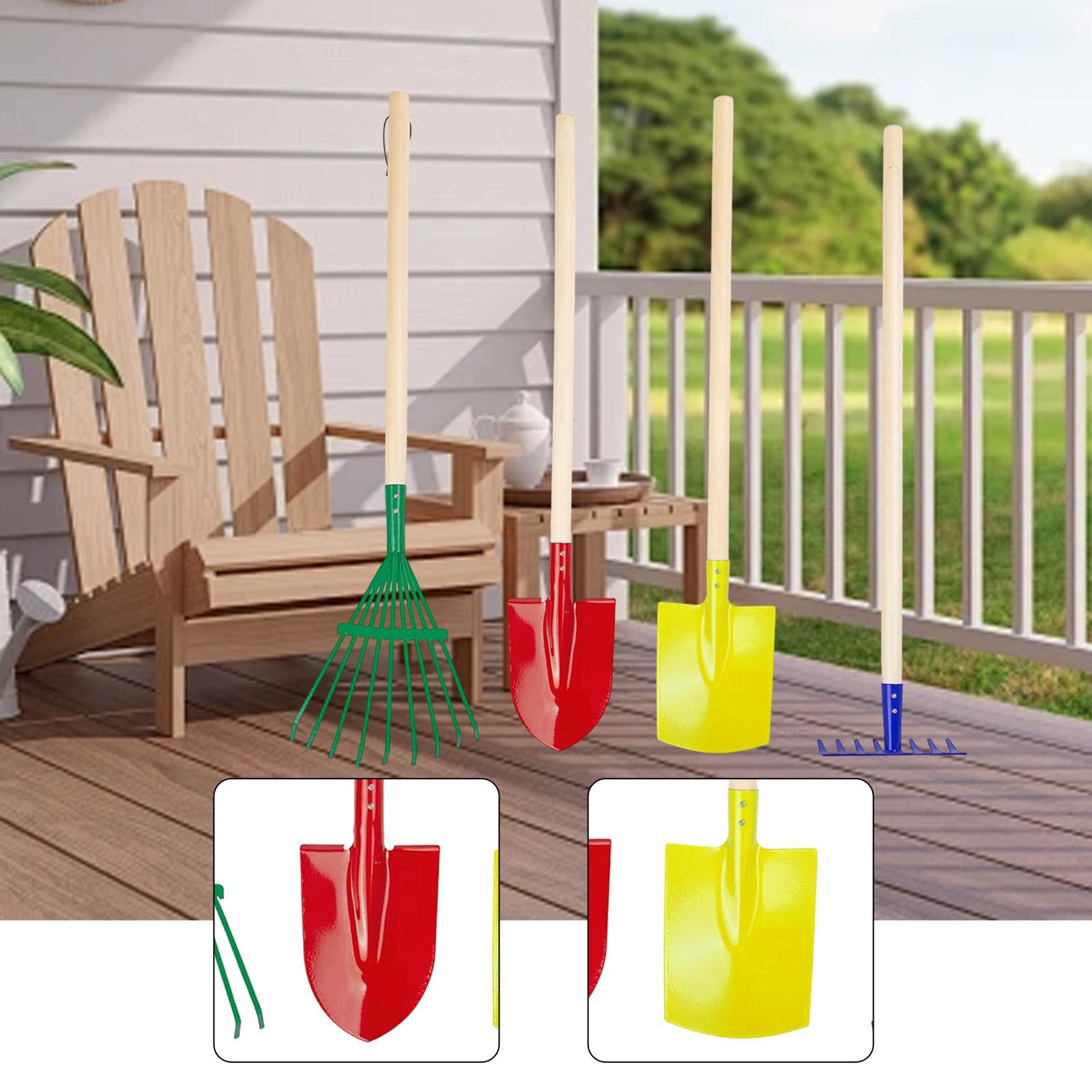4Pcs Kids Garden Tool Set Meta - Gardening Tools Set Gift ulasan dan harga