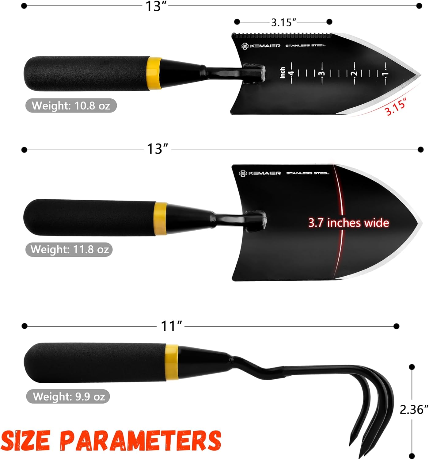7-Piece Stainless Steel Garden - Gardening Tools Set Gift ulasan dan harga