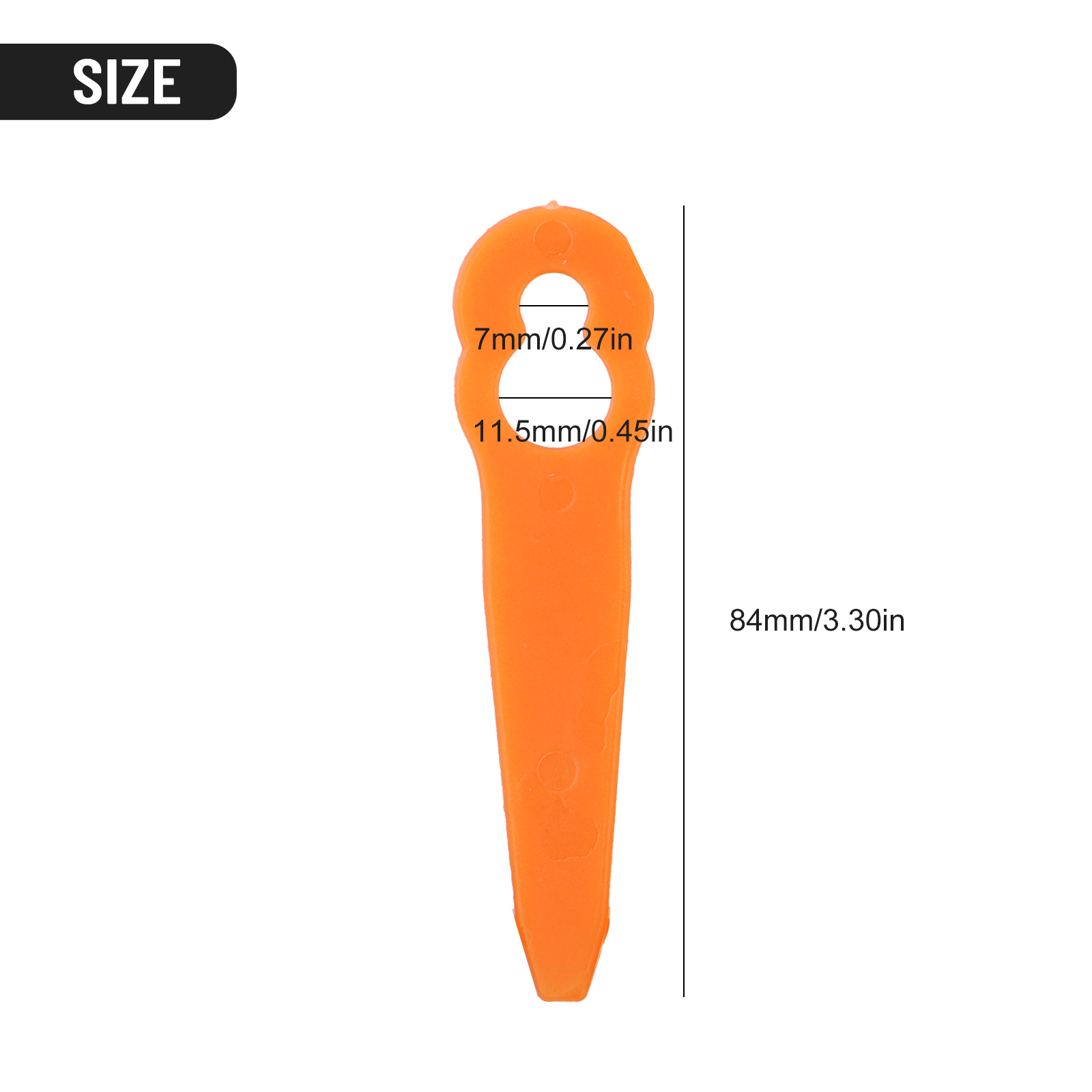 100PCS Plastic Replacement Bla - Gardening Tools Grass Cutter ulasan dan harga