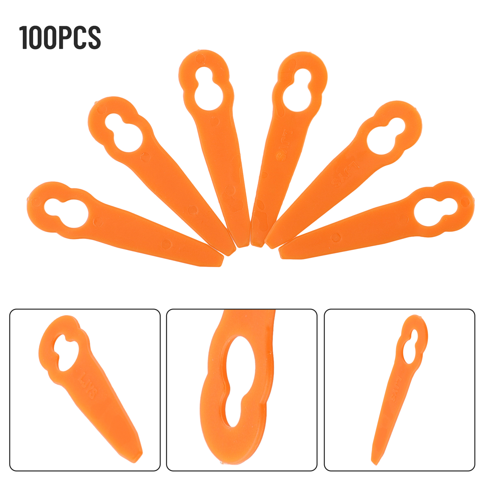 100PCS Plastic Replacement Bla - Gardening Tools Grass Cutter ulasan dan harga
