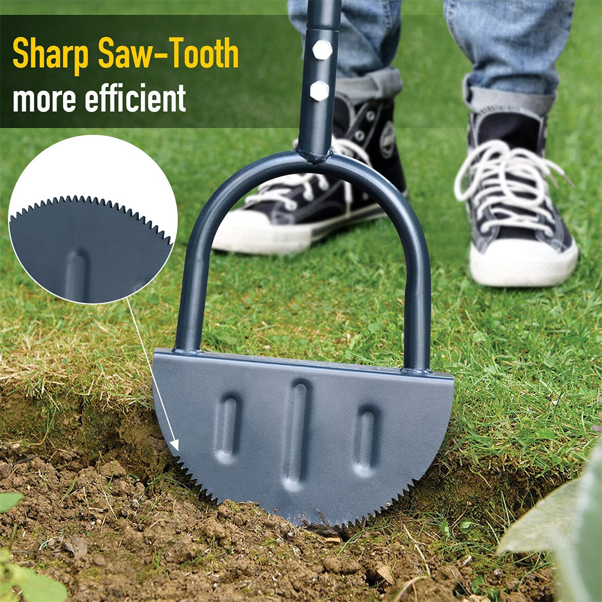 Manual Lawn Edging Tool Grass  - Gardening Tools To Remove Grass ulasan dan harga