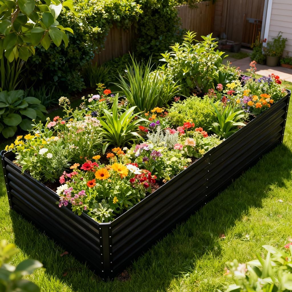 Raised Garden Bed 6x3x2ft, Gal - Gardening Tools Gloves ulasan dan harga