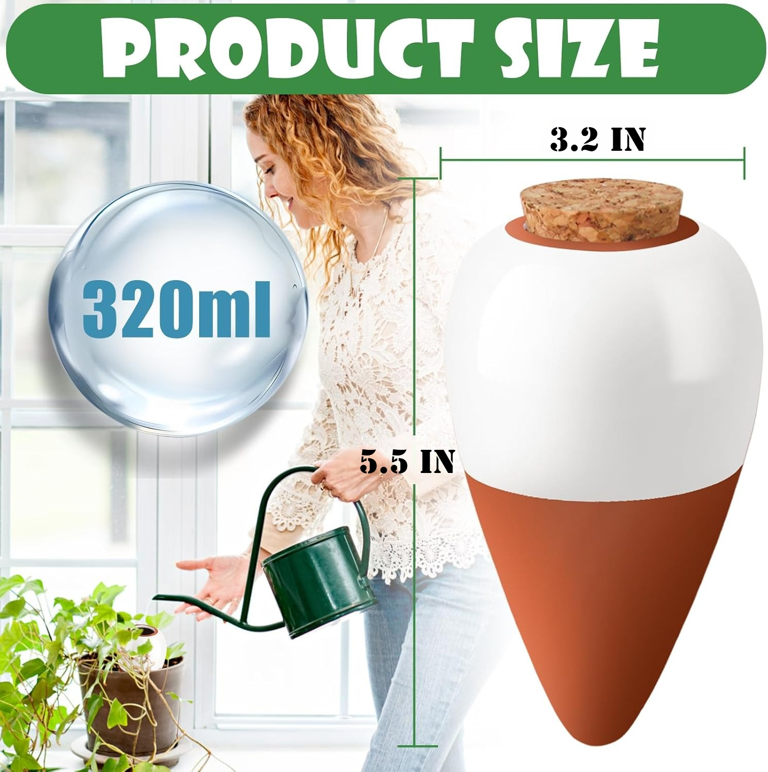 Terracotta Watering Spikes,Sel - Root Watering Spike ulasan dan harga