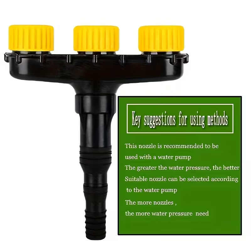 3/4/5/6-head garden sprayer mu - Garden Hose Nozzle ulasan dan harga