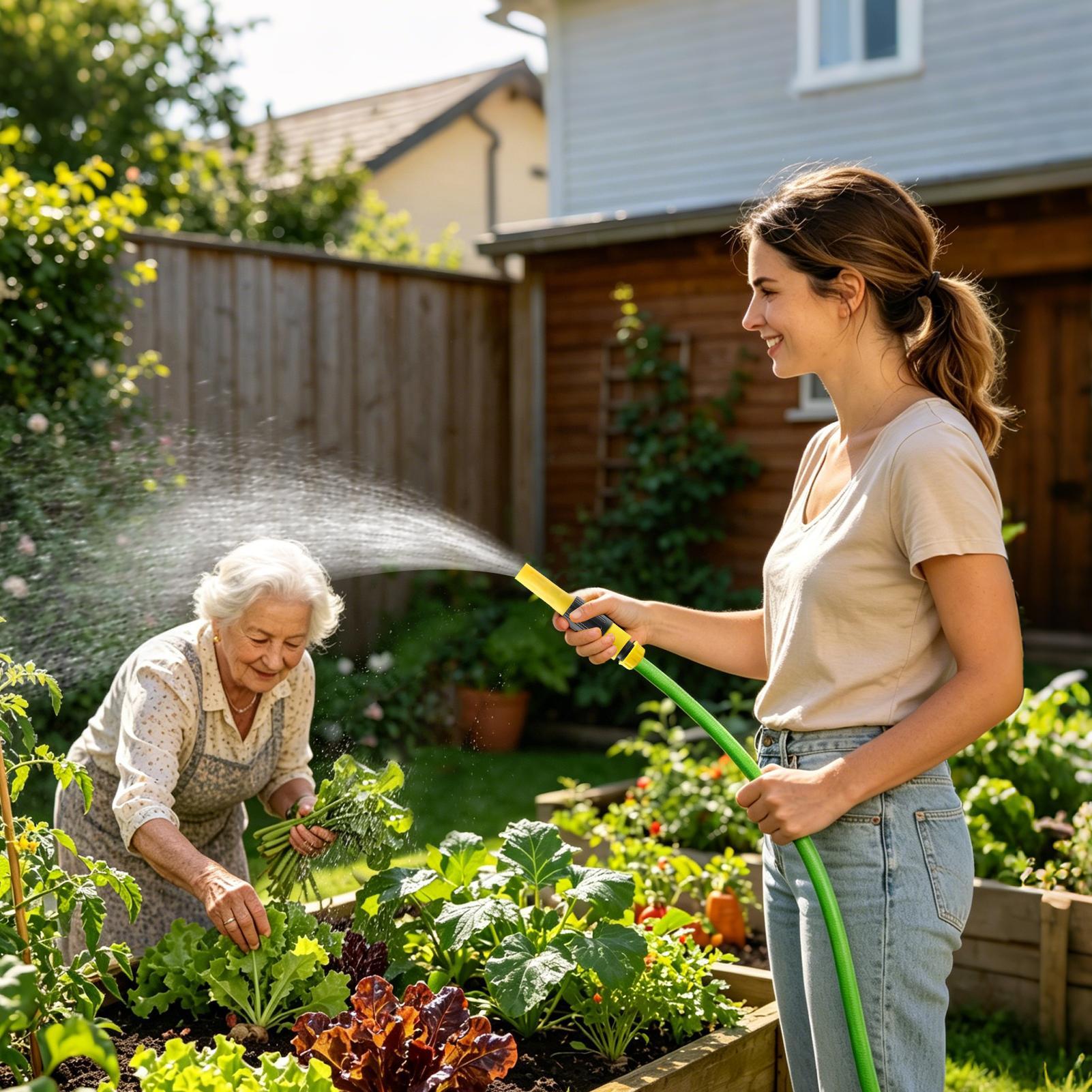 Spray Nozzle Garden Hose Tight - Garden Hose Nozzle ulasan dan harga