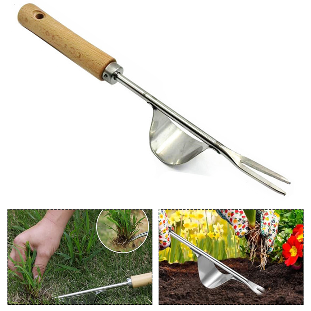 1PCS Stainless Steel Manual-We - Gardening Tools To Remove Grass ulasan dan harga