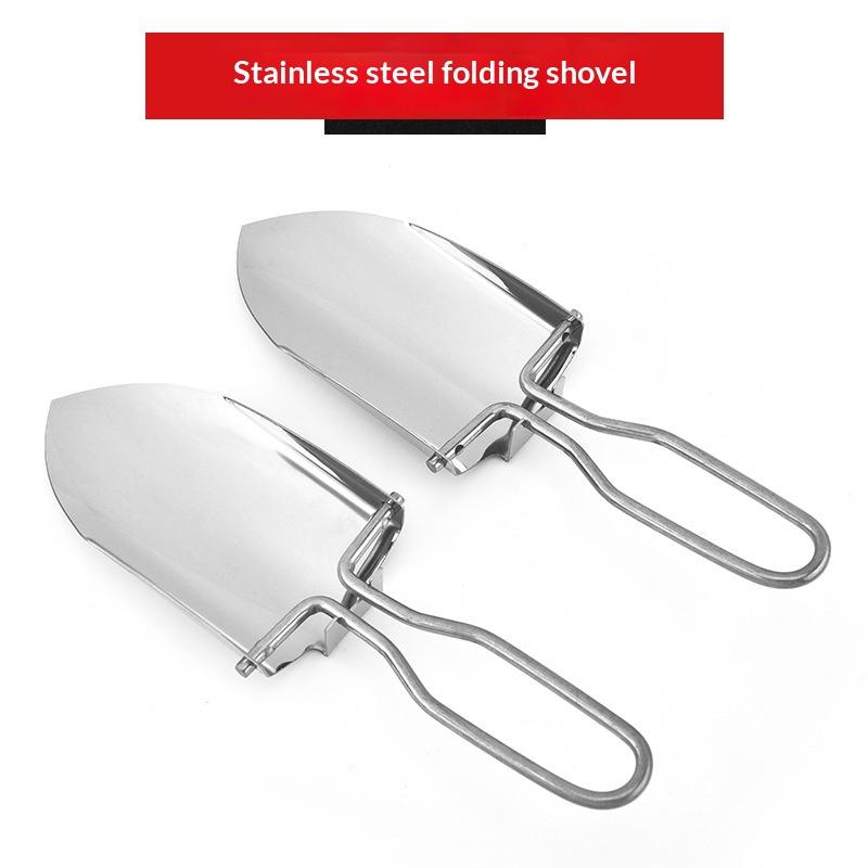 1/2pcs Stainless Steel Folding - Gardening Tools Spade ulasan dan harga